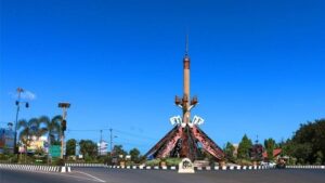 Tugu Payan Mas Kota Bumi Lampung Utara